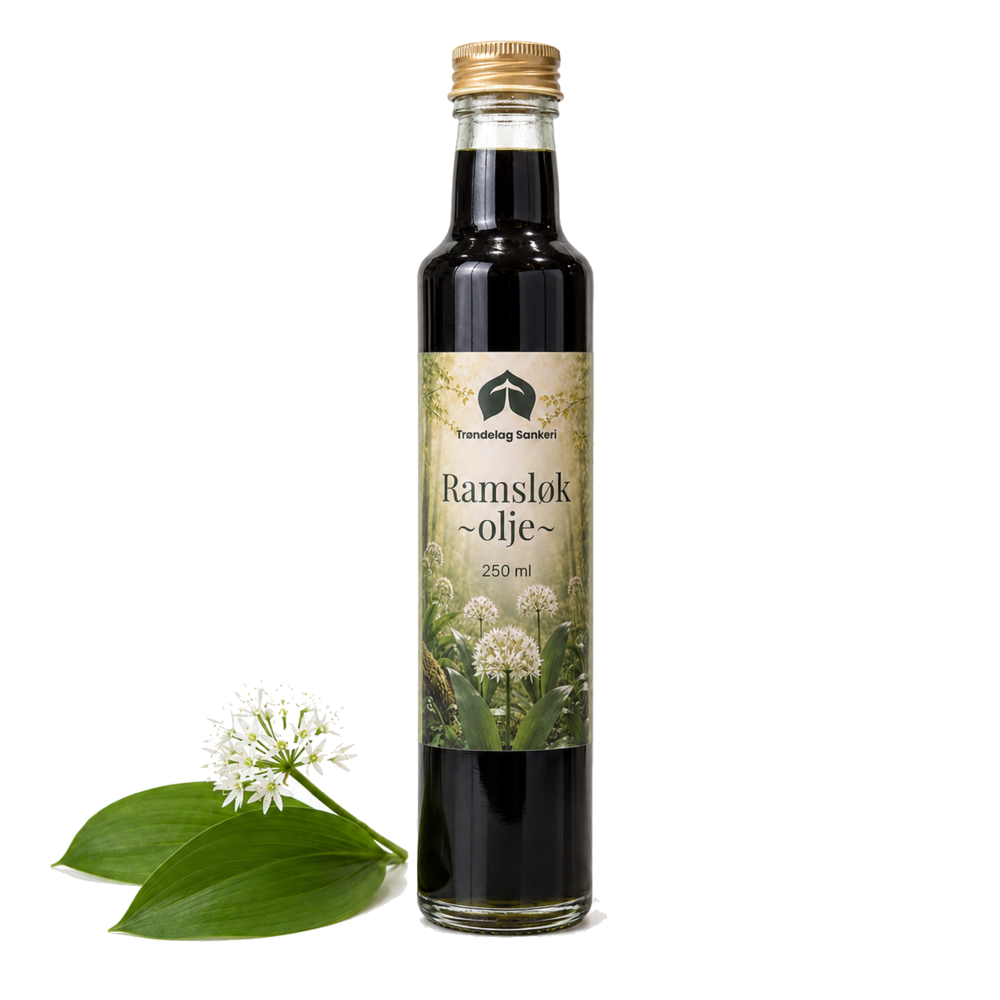 Ramsløkolje fra Trøndelag Sankeri